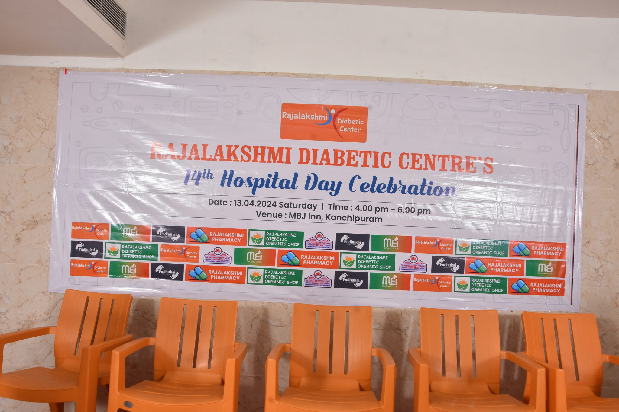 Rajalakshmi diabetic centre 14th anniversary hospital day celebration