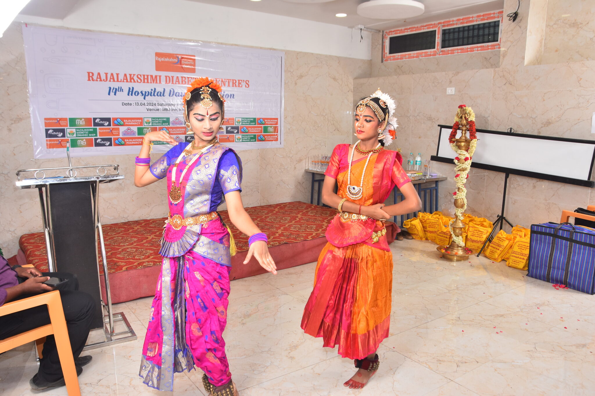 Rajalakshmi diabetic centre 14th anniversary hospital day celebration