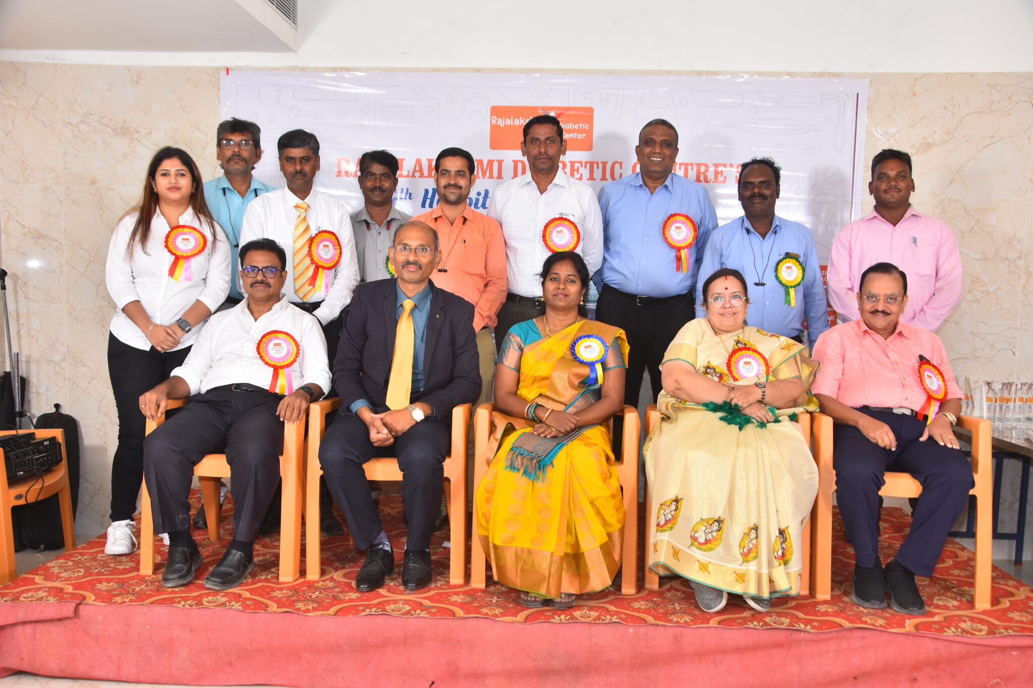 Rajalakshmi diabetic centre 14th anniversary hospital day celebration