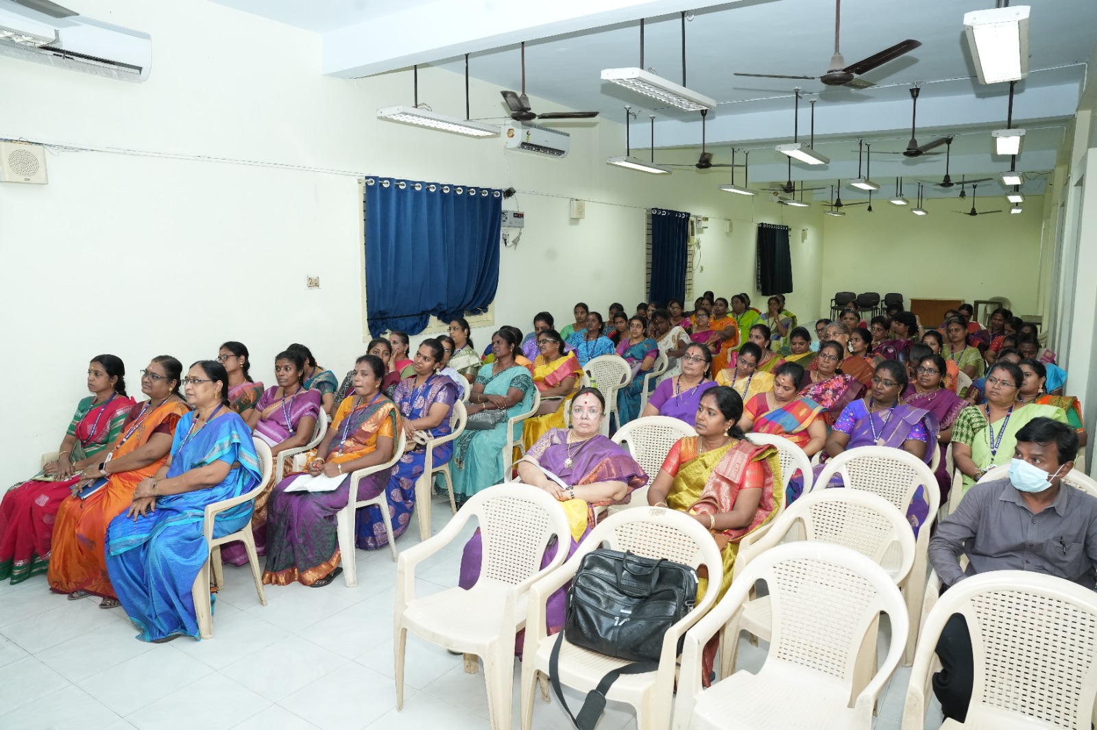 Awareness camp rajalakshmi diabetic centre kanchipuram at SSKV school